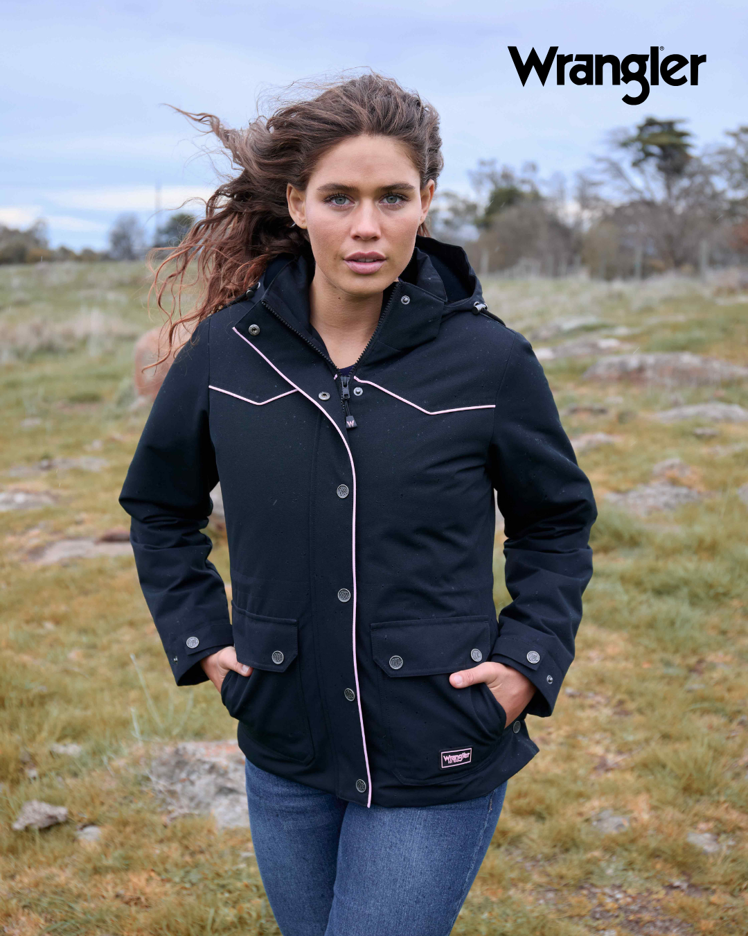 Wrangler Women’s Marta Reversible Jacket