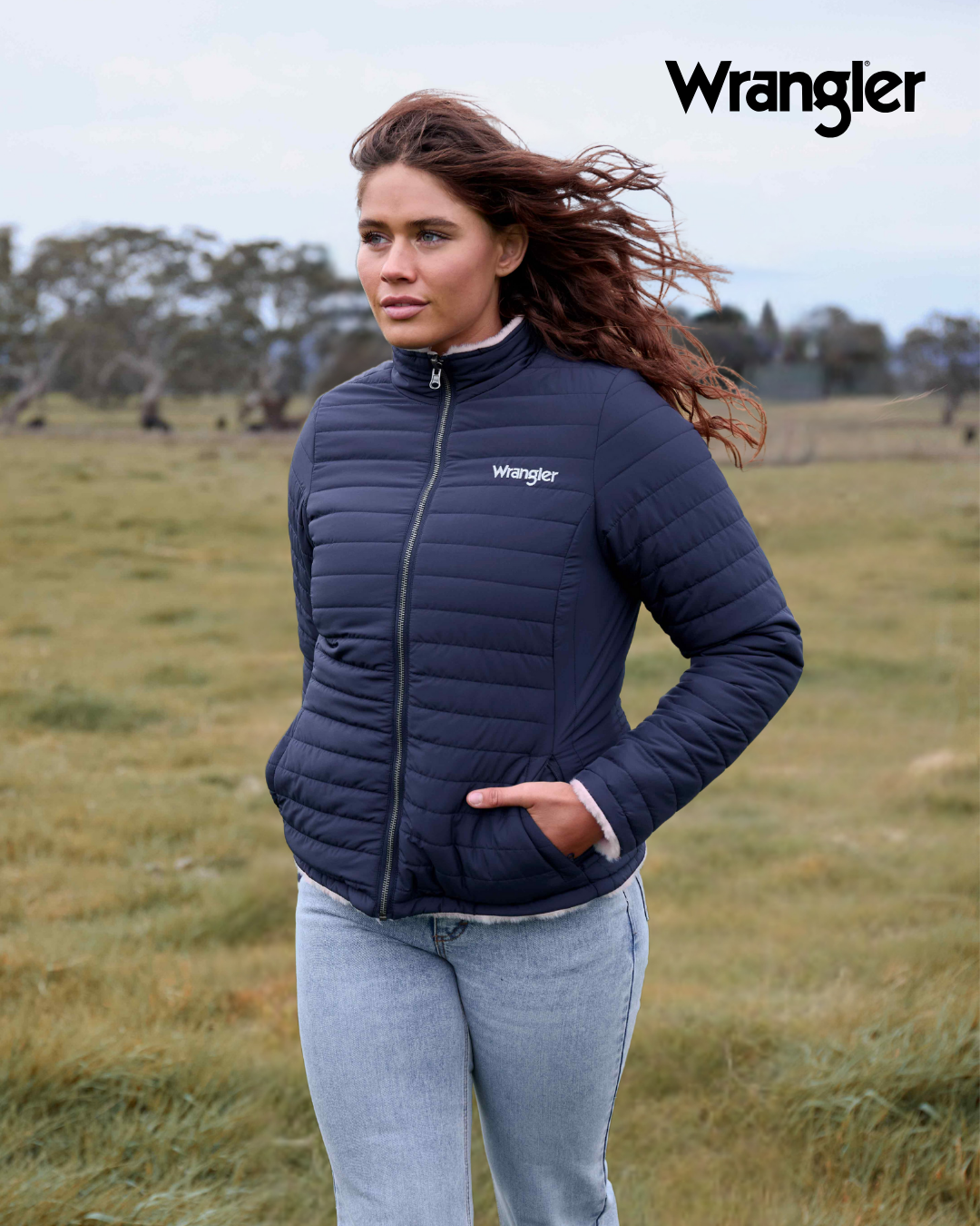 Wrangler Women’s Marta Reversible Jacket