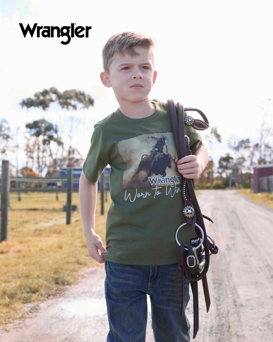Wrangler Boy’s Carlos Short Sleeve Tee