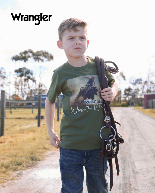 Wrangler Boy’s Carlos Short Sleeve Tee