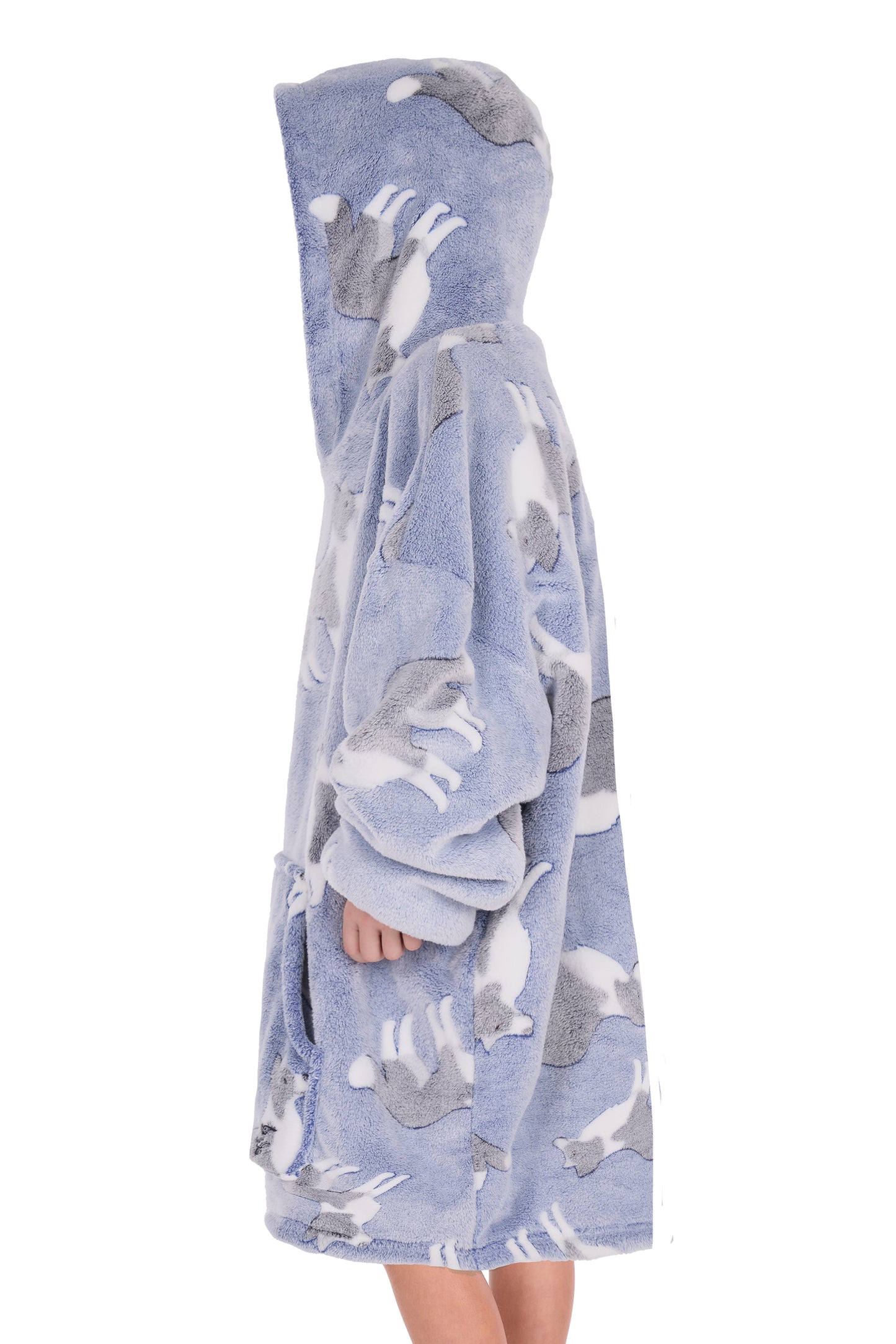Thomas Cook Kid’s Dog Snuggle Hoodie - Blue