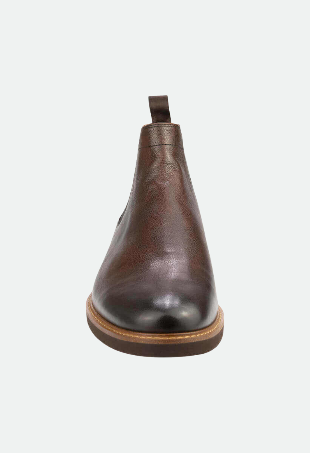 FLORSHEIM HIGHLAND CHELSEA PLAIN TOE GORE BOOT (WALNUT)