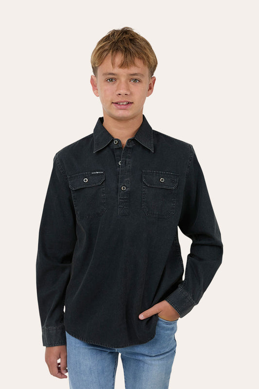 Ringers Western Unisex Youth Ord River Rugged Work Shirt