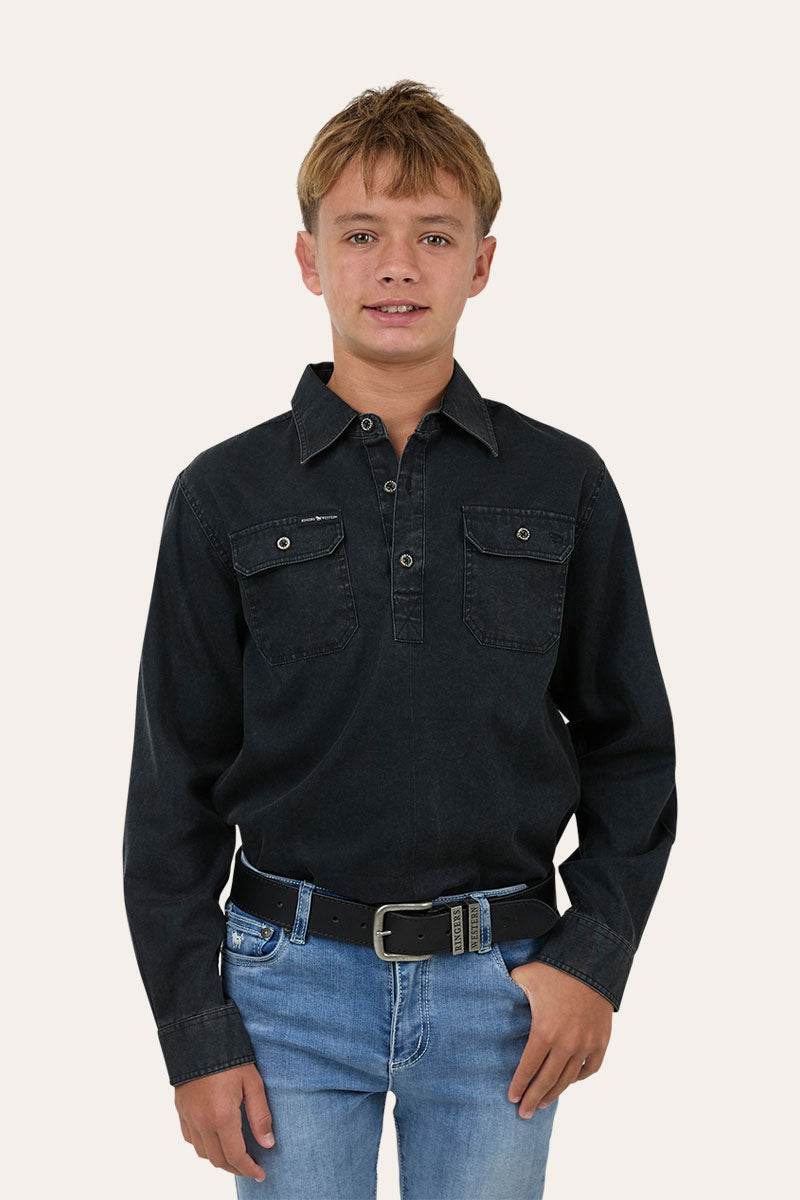 Ringers Western Unisex Youth Ord River Rugged Work Shirt