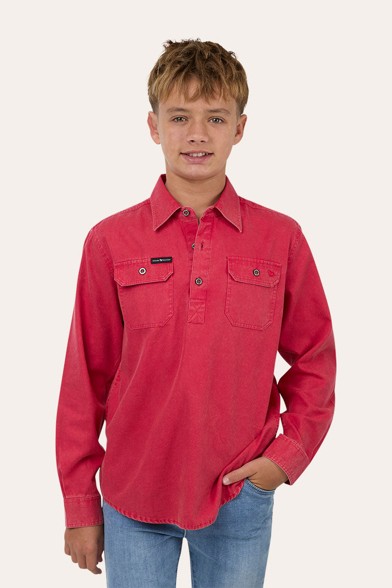 Ringers Western Unisex Youth Ord River Rugged Work Shirt