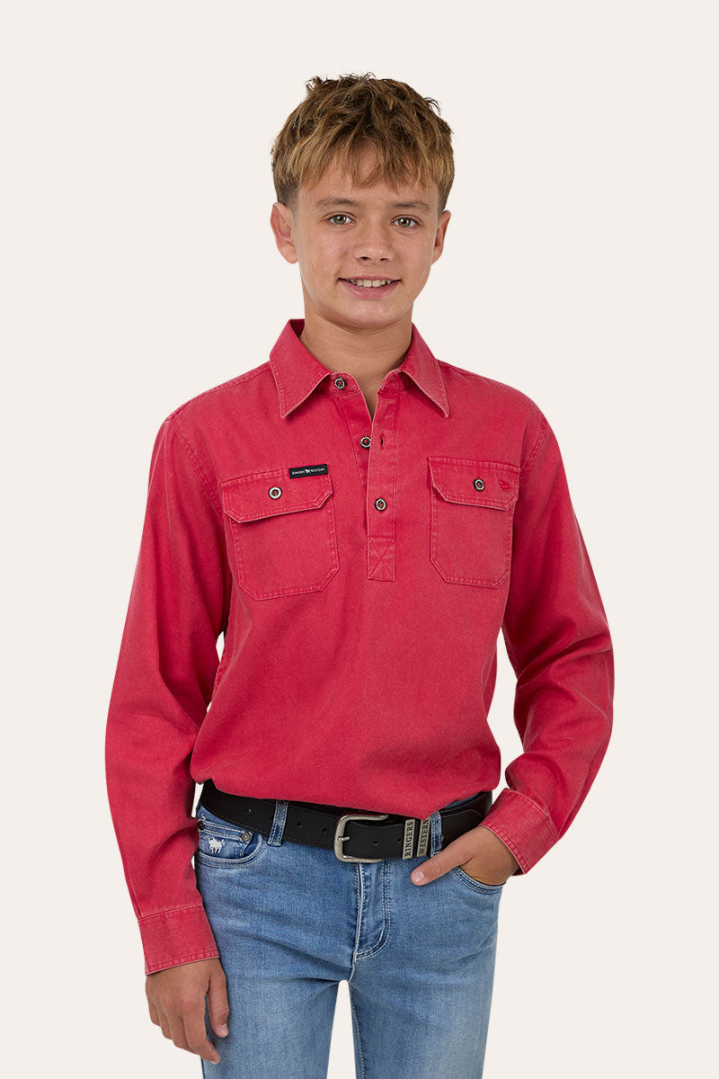 Ringers Western Unisex Youth Ord River Rugged Work Shirt