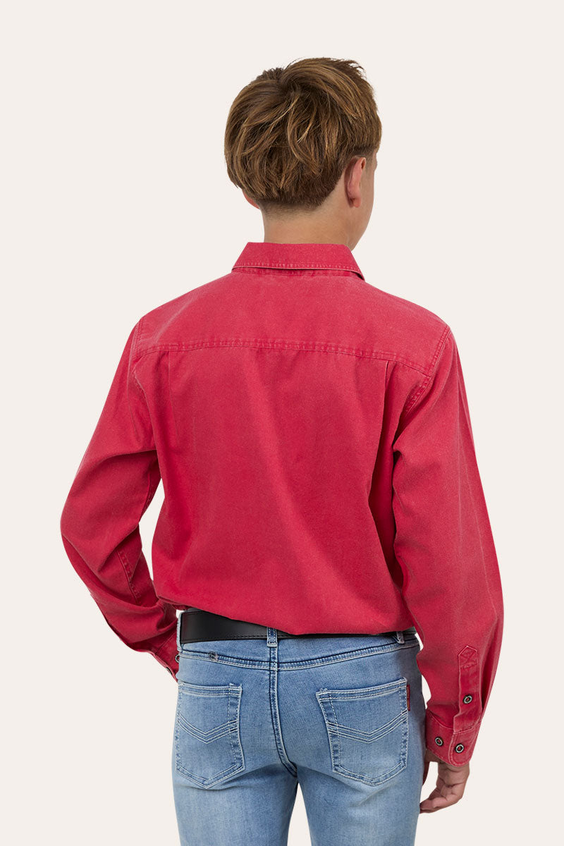 Ringers Western Unisex Youth Ord River Rugged Work Shirt