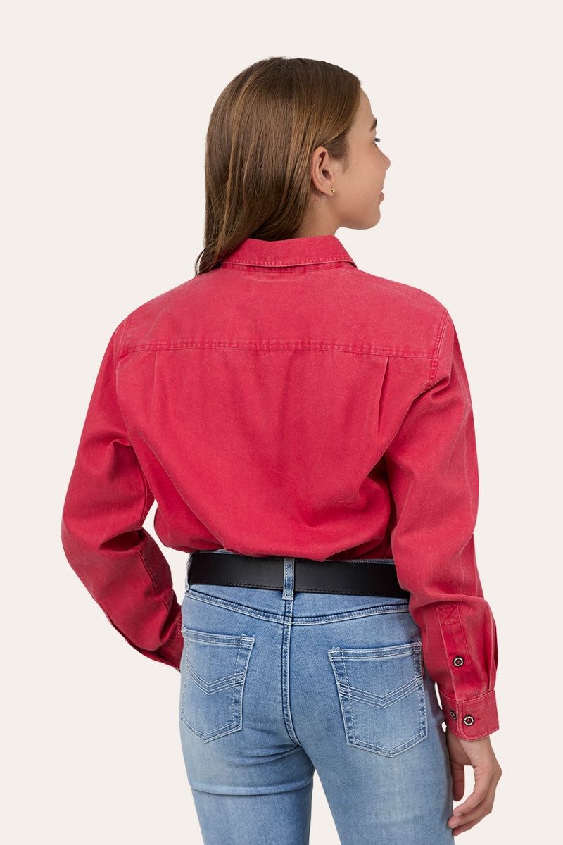 Ringers Western Unisex Youth Ord River Rugged Work Shirt