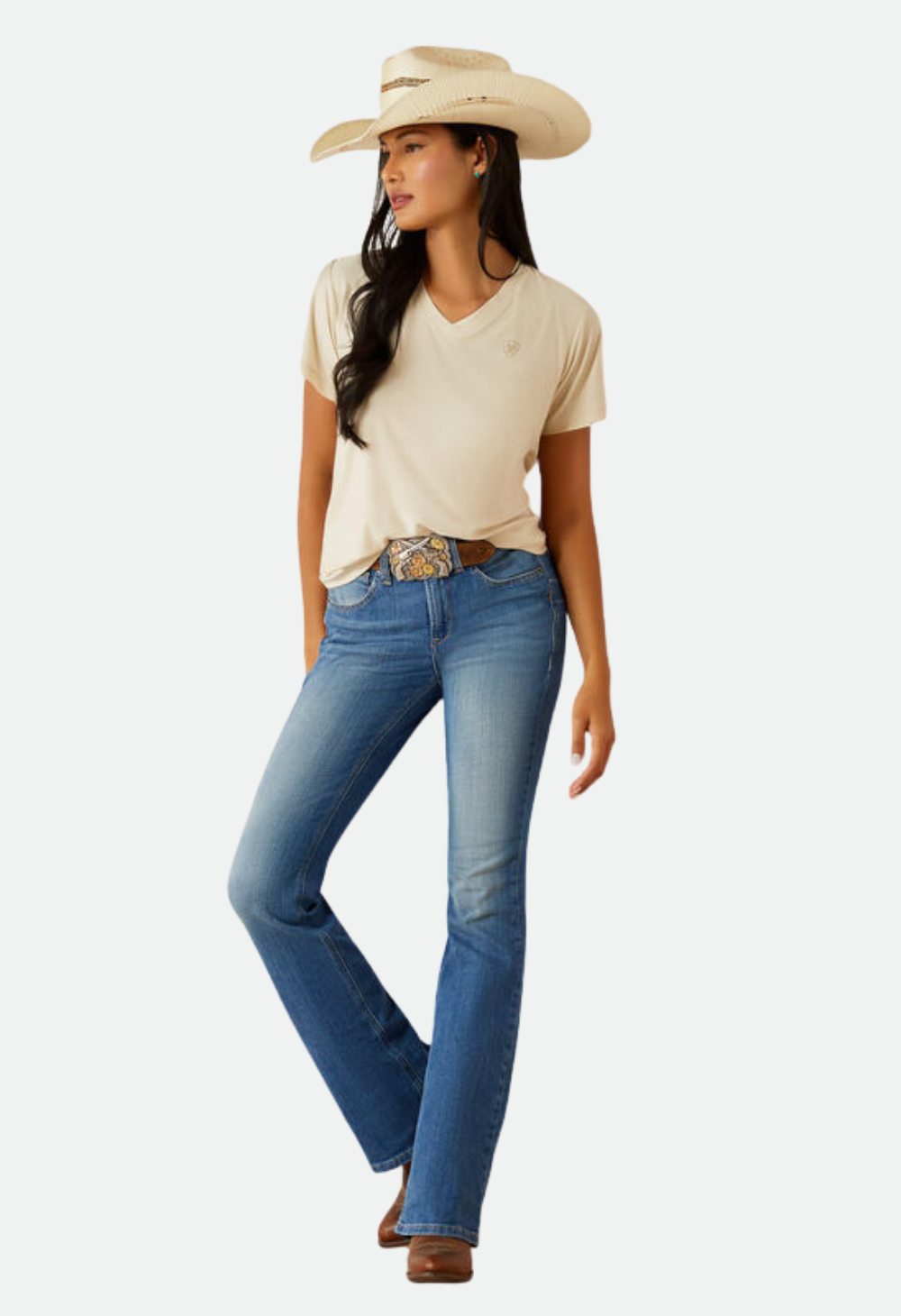 Ariat Women's High Rise Cassandra Boot Cut Jeans - ANAHEIM