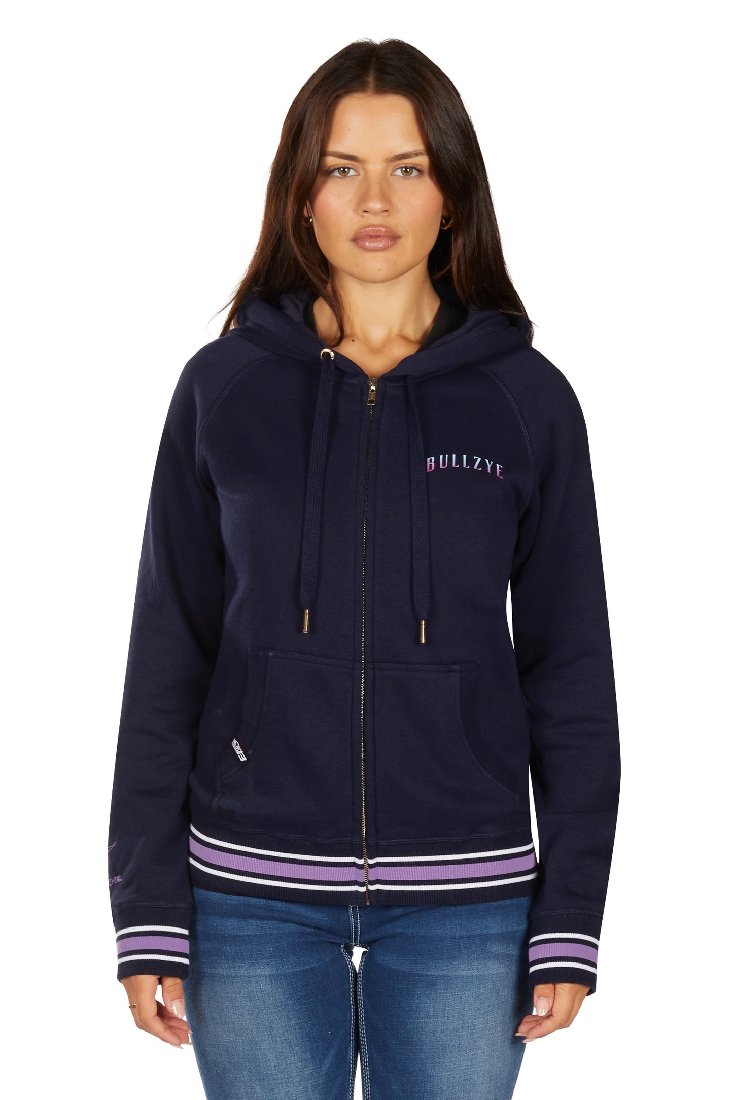 Bullzye Women’s Jemma Zip Through Hoodie