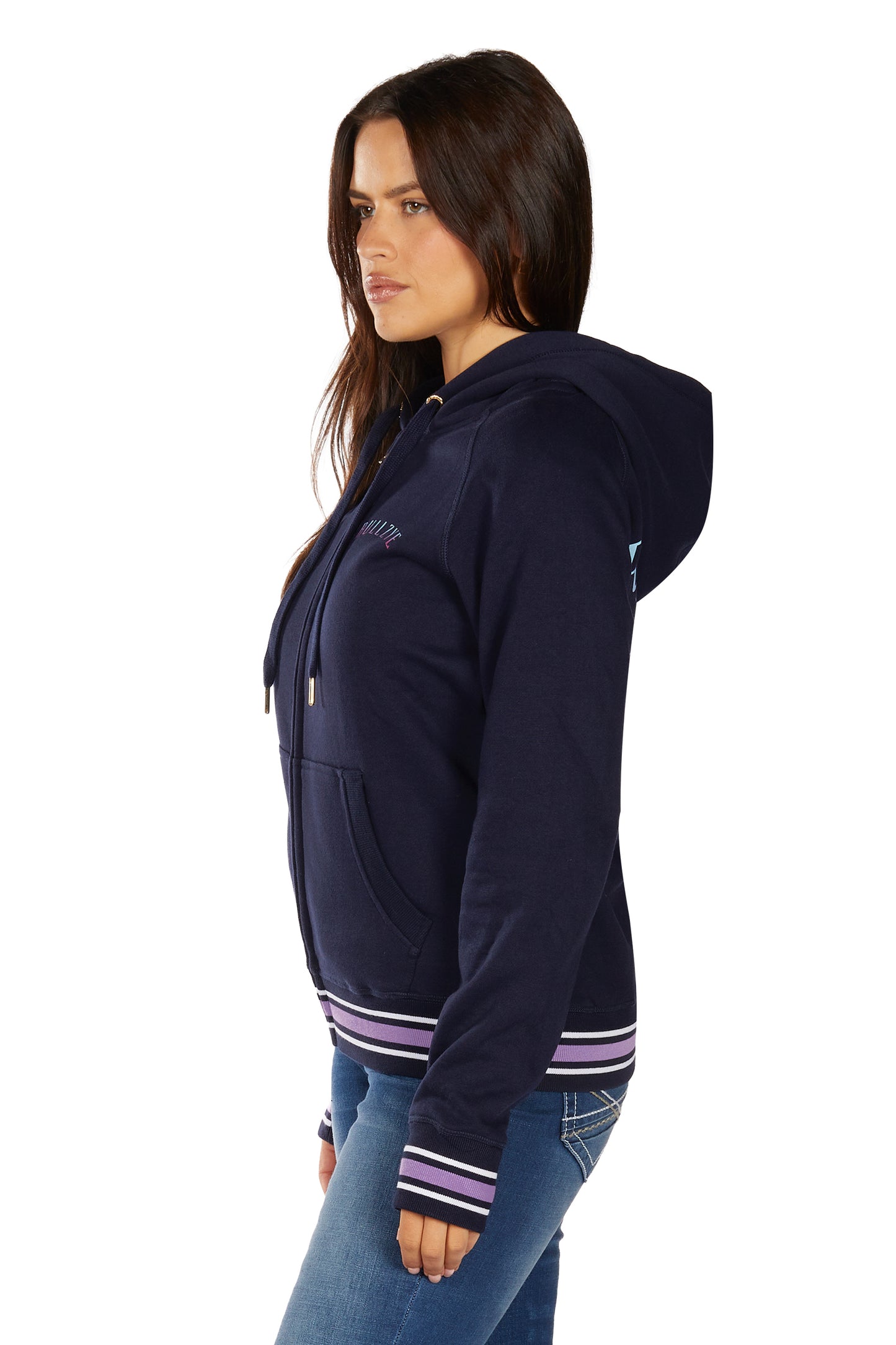 Bullzye Women’s Jemma Zip Through Hoodie