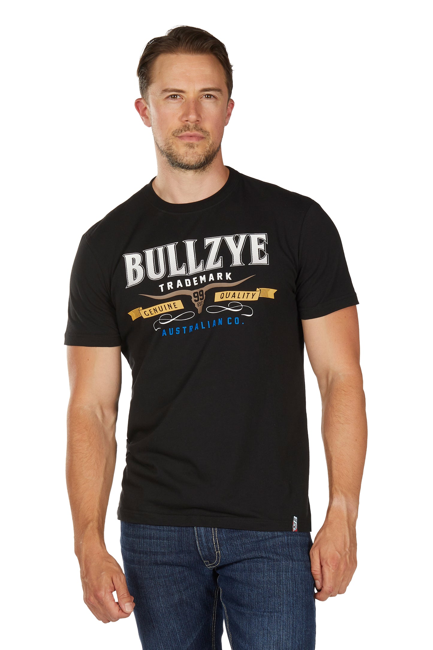 Bullzye Men’s Trademark Short Sleeve Tee