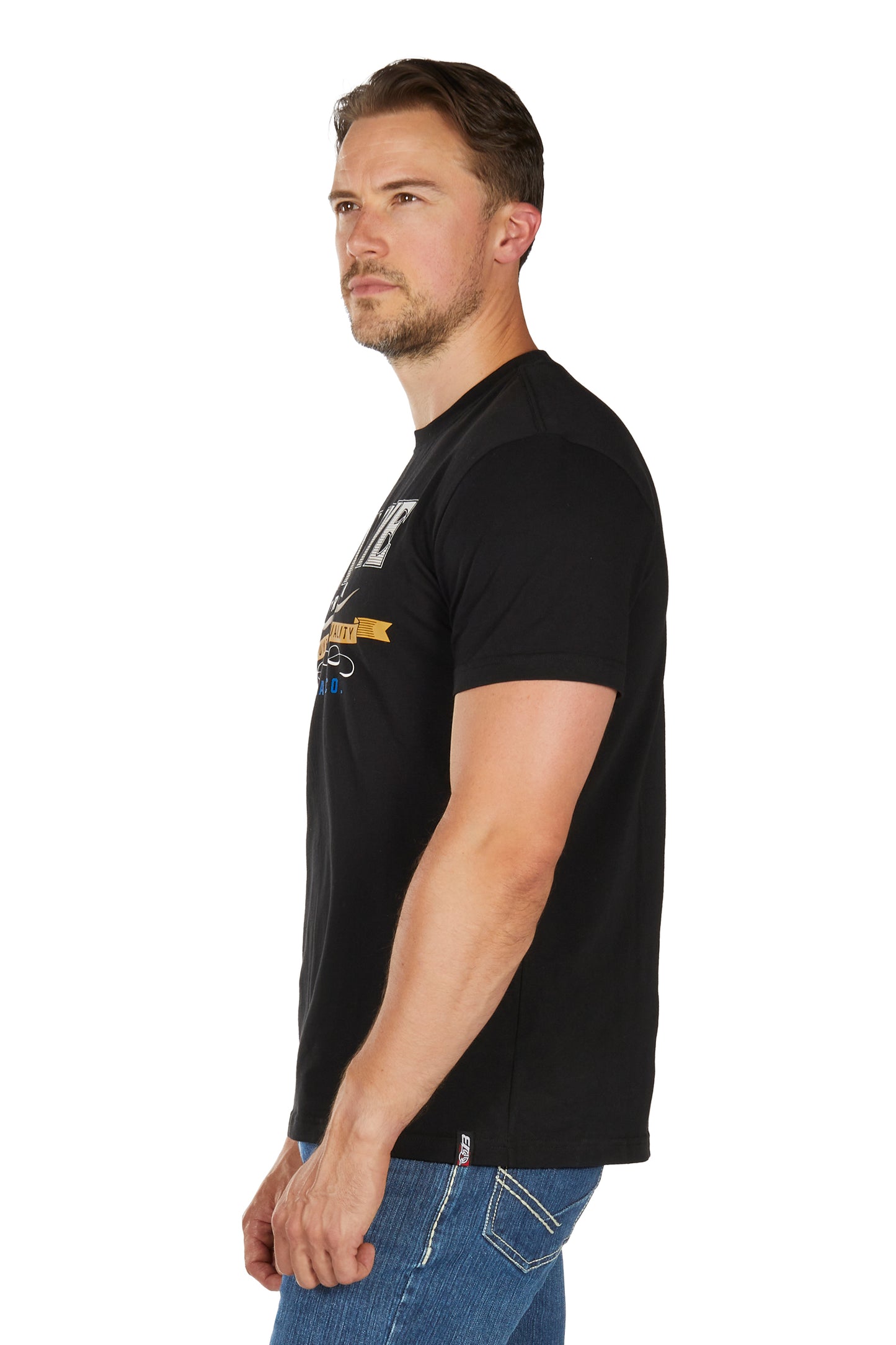 Bullzye Men’s Trademark Short Sleeve Tee