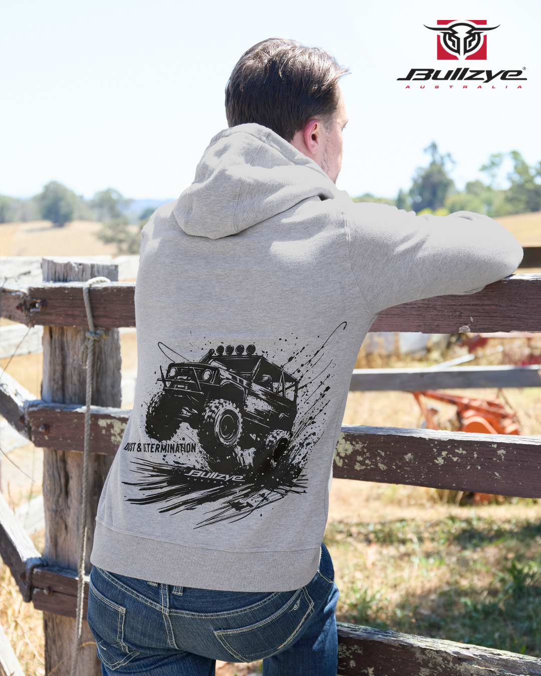 Bullzye Men’s Determination Pullover Hoodie
