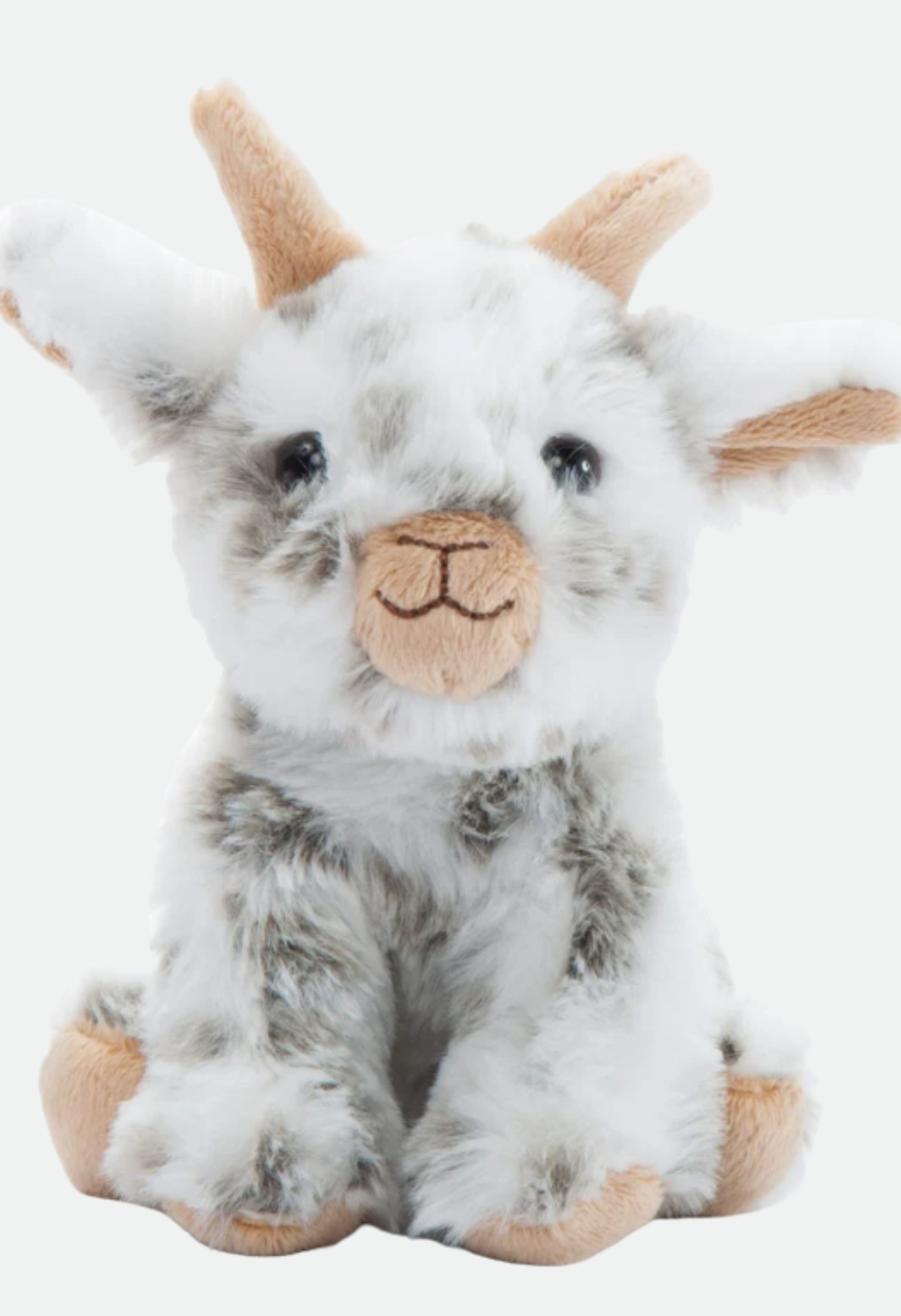 The Petting Zoo Goat Stuffed Animal Plushie, Gifts For Kids, Wild Onez Babiez Farm Animals, Goat Plush Toy 6 Inches