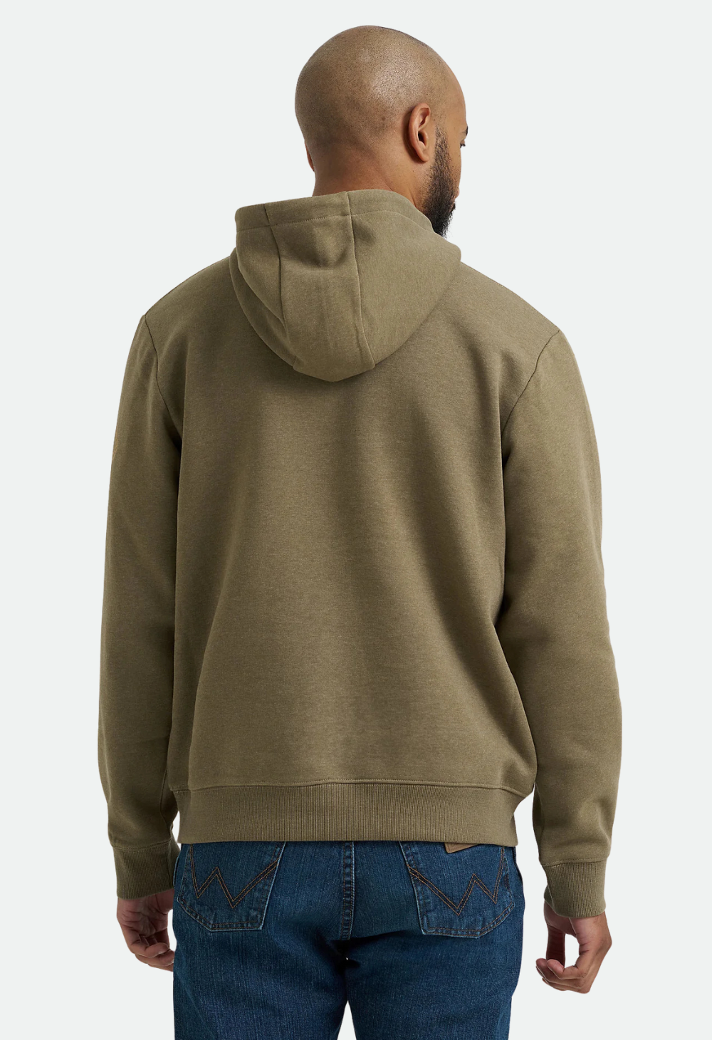 Wrangler Men's Rope Logo Hoodie - Burnt Olive