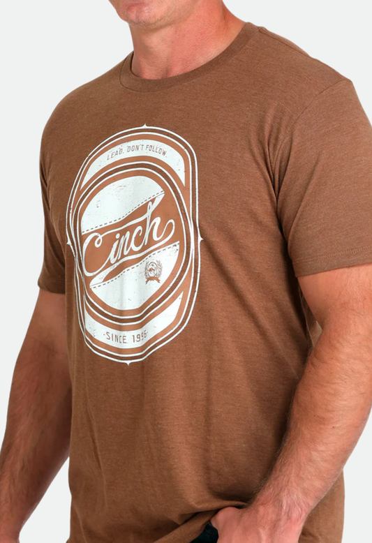 Cinch Men's T-shirt Mod MTT1690694 - Brown