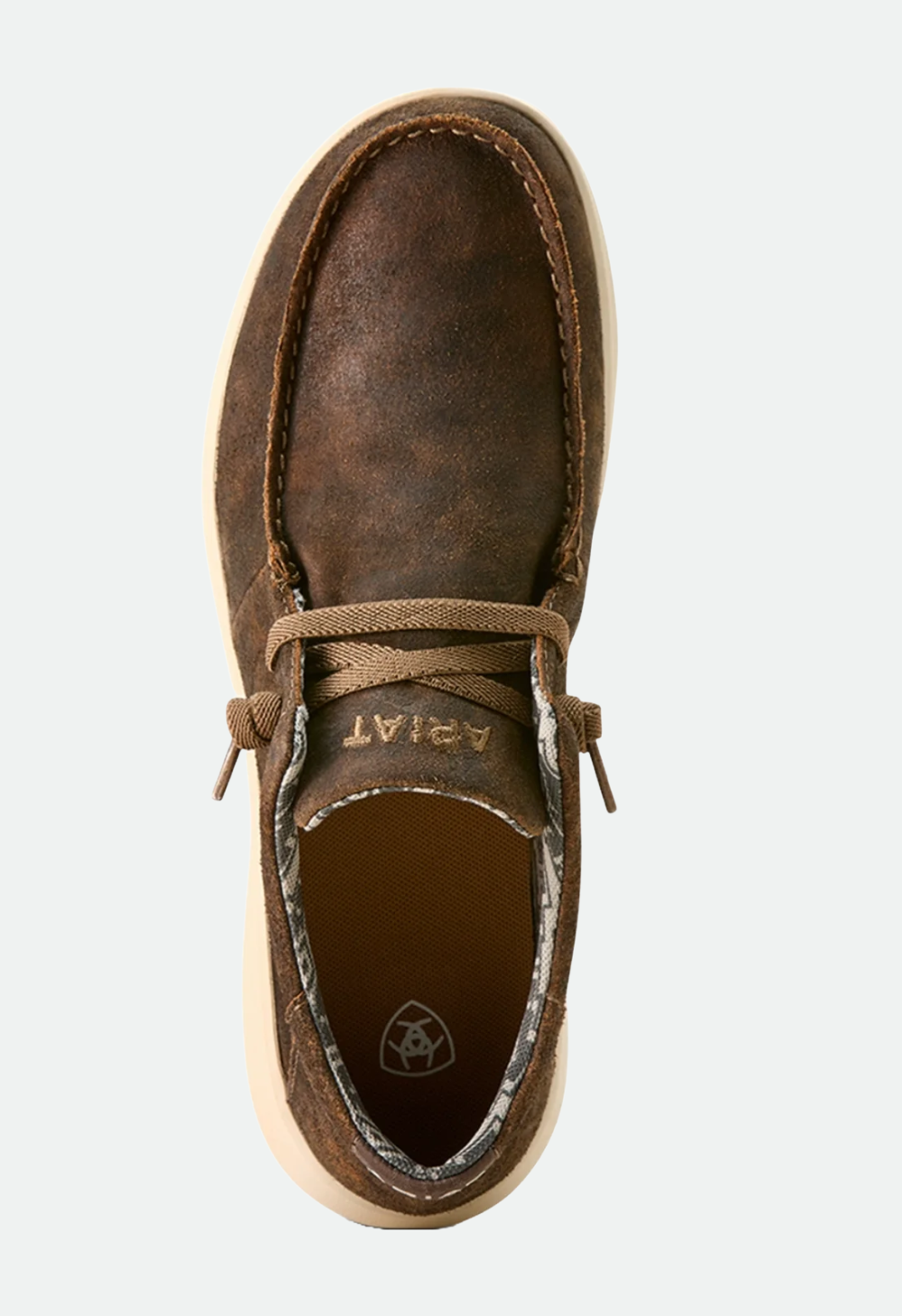 Ariat Men's Western Brown Hilo Casual Shoes - Brown