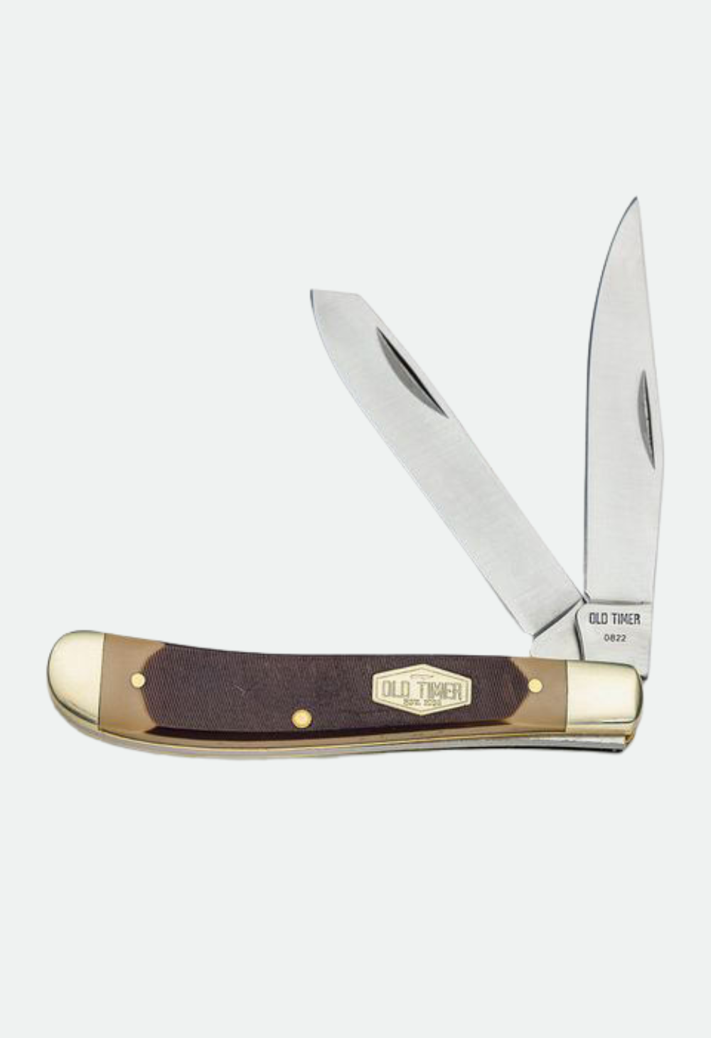 Old Timer Gunstock Two Blade Trapper 3.9"
