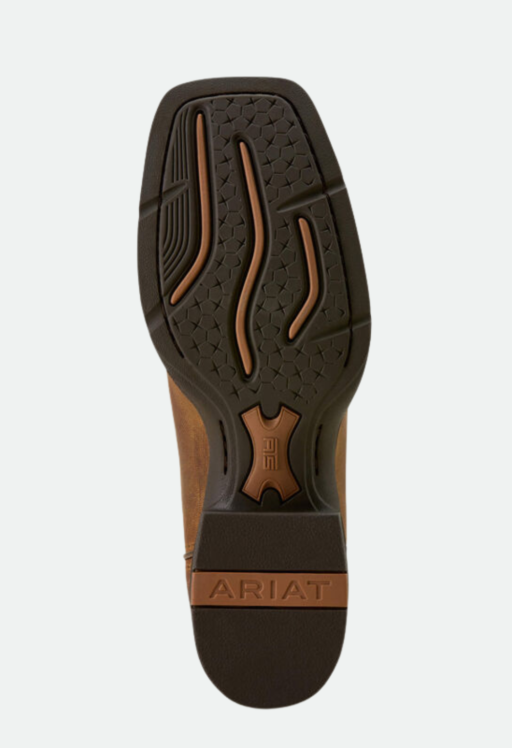 Ariat Womens Round Up Holly Wide Square Toe Western Boot - PEARL