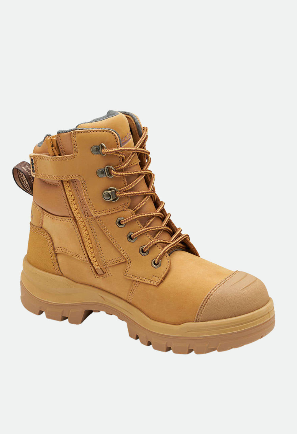 Blundstone 8060 TPU- Safety 150mm Ankle Zip Lace Up Boot