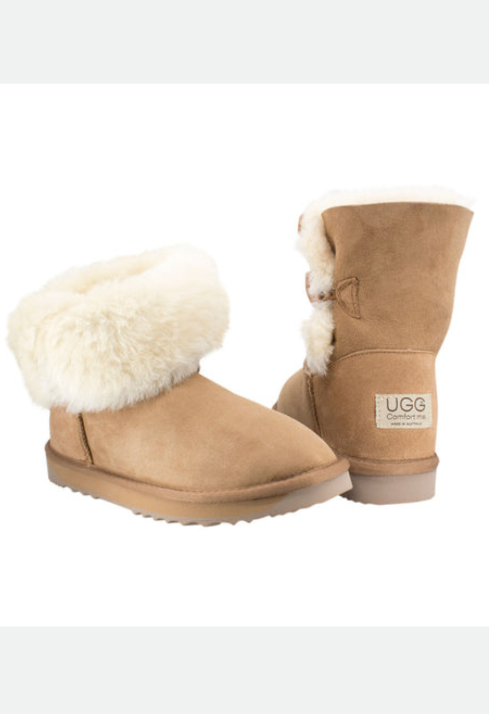 Comfort Me Mid Bailey Button UGG Boot (Koala)