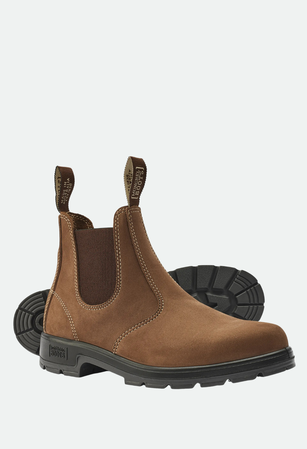 Mongrel Vintage Brown K9 Elastic Sided Boot