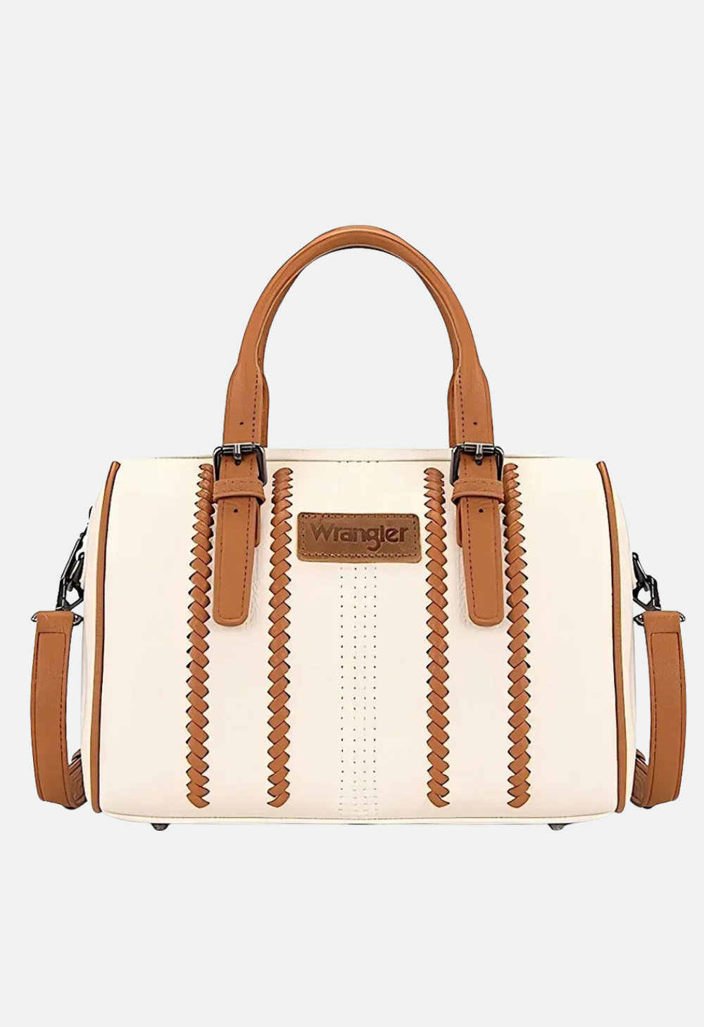 Wrangler Women's Boston Stitch Barrel Bag