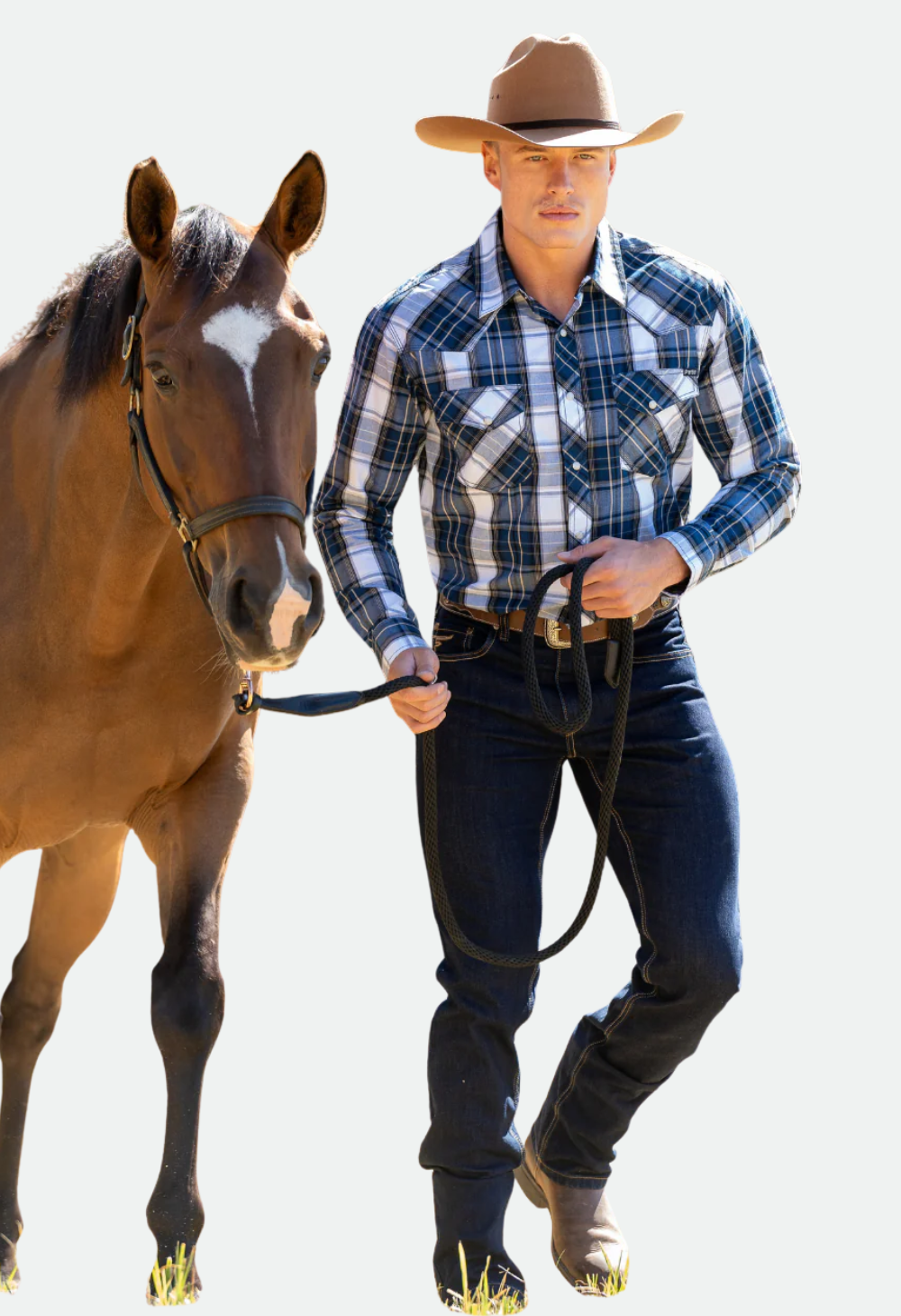 Pure Western | Men’s Hawkins Straight Leg Jean 34” Leg