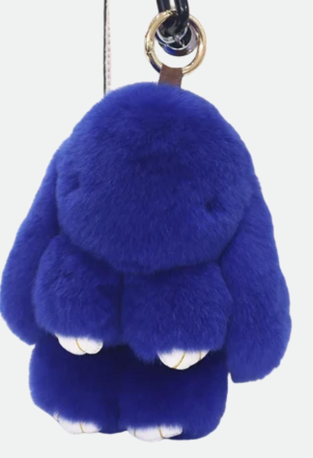 Heavenly Craft Rabbit Fur Doll Keychain