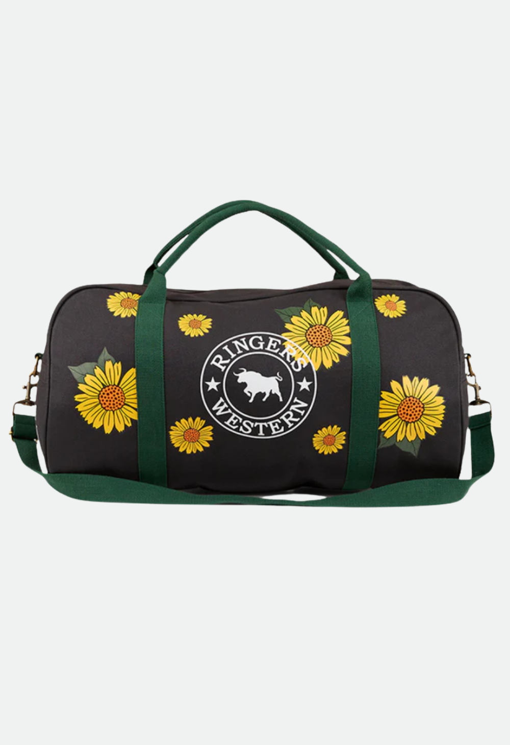 Ringers Western Limited Edition Sunflowers Gundagai Duffle Bag - Black/Multi