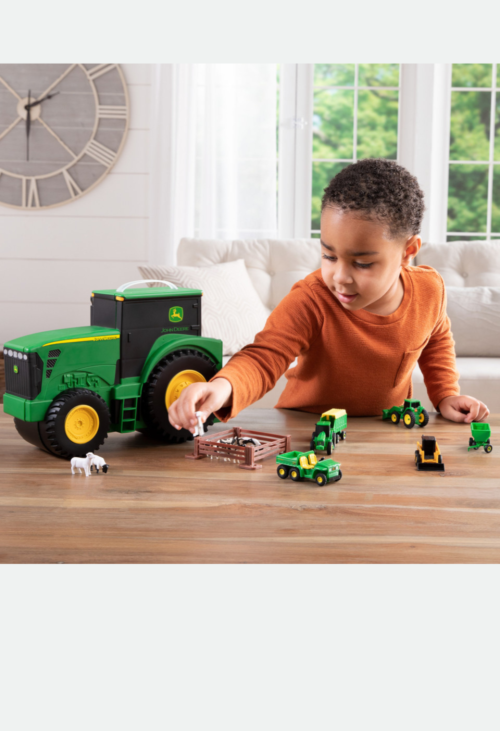John Deere Fun on the Go Tractor Case