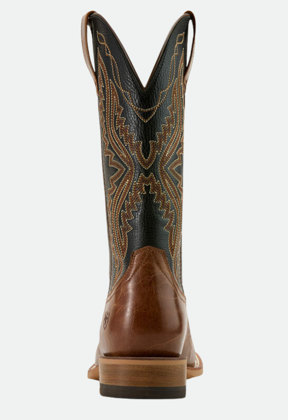 Ariat Baxter Cowboy Boot - DARK TAN|BLACK DEERTAN