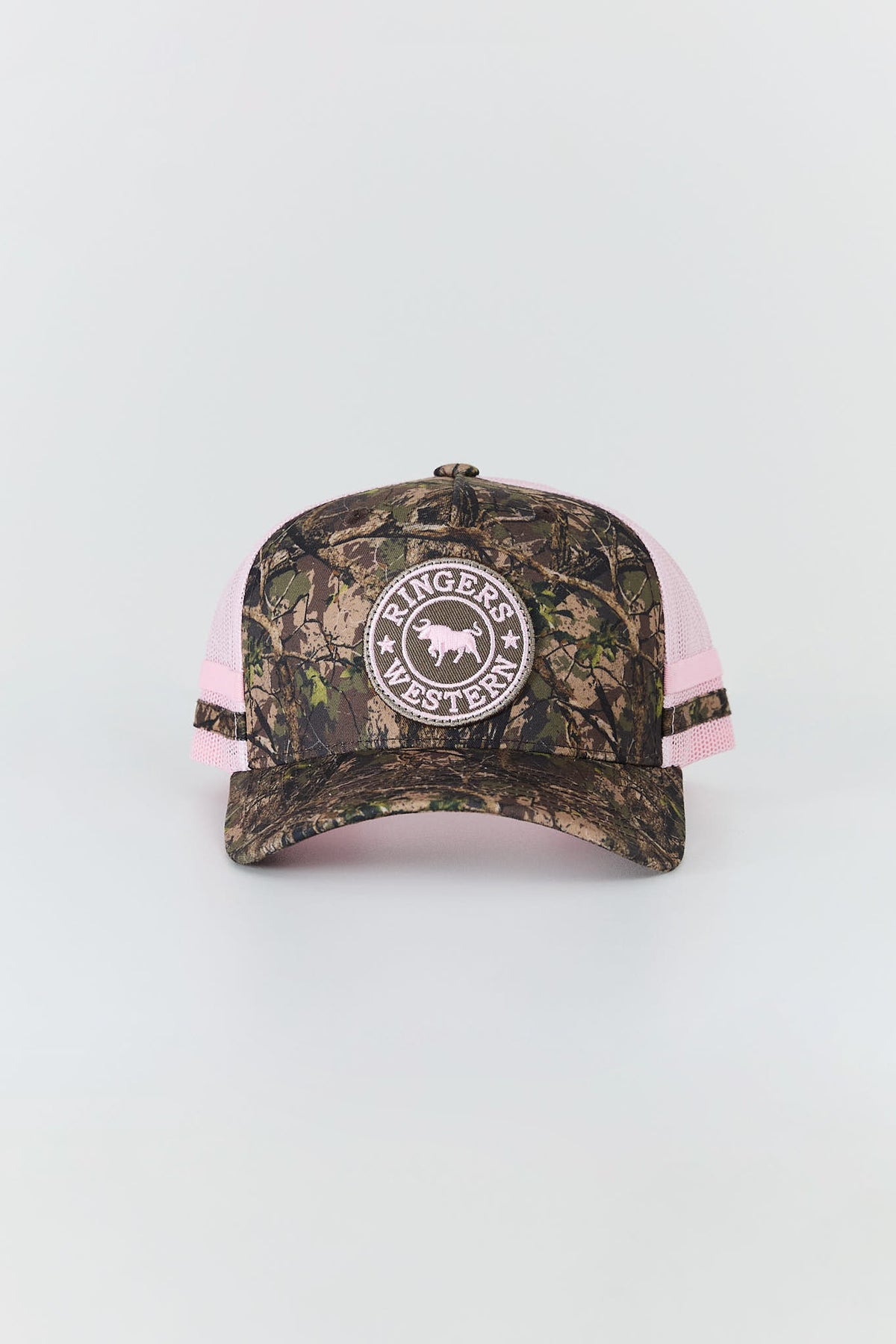 Ringers Western McCoy Kids Trucker Cap – Camo/Melon