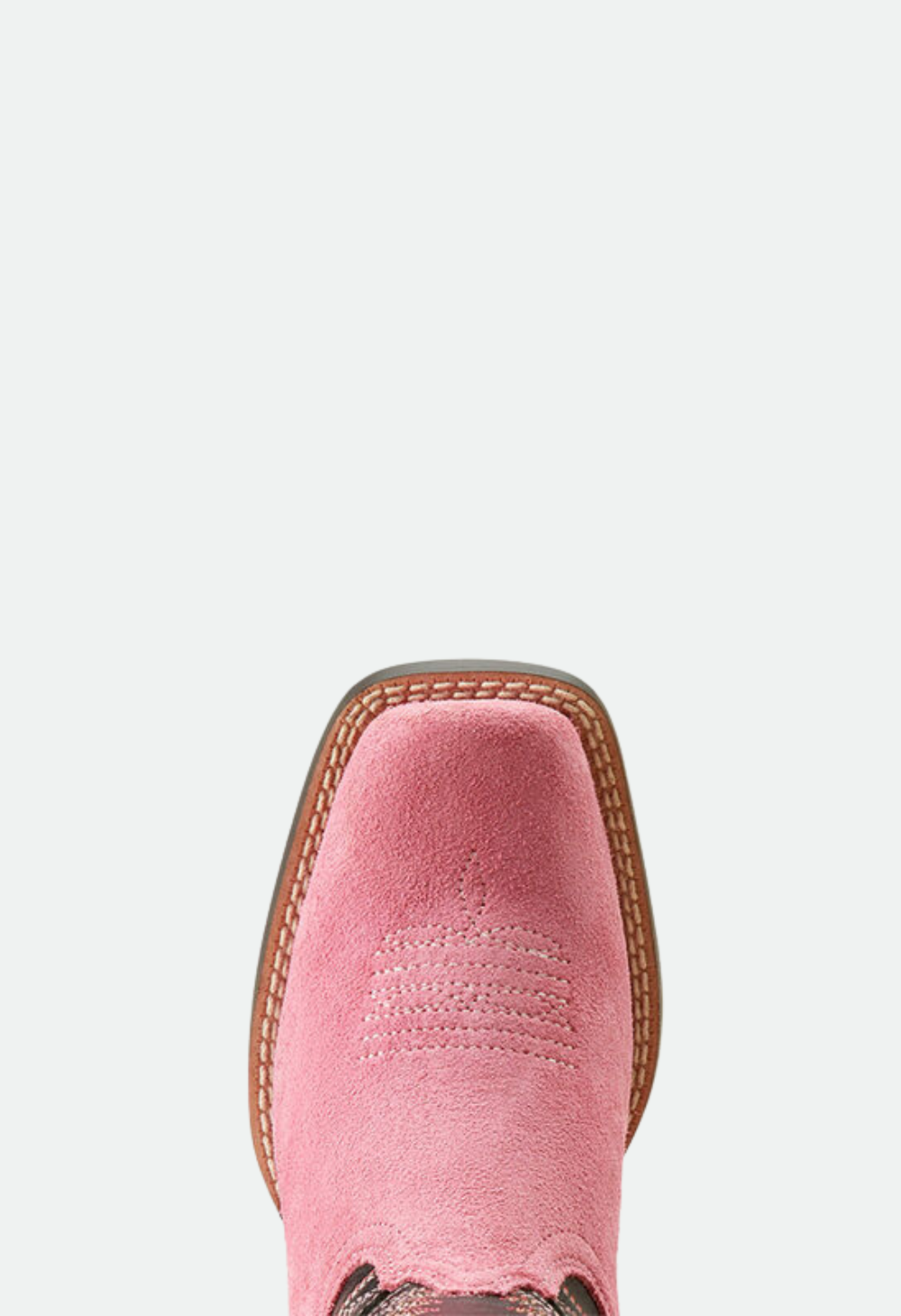 Ariat Kids Futurity Fort Worth Western Boot (Haute Pink Suede / Madison Avenue)