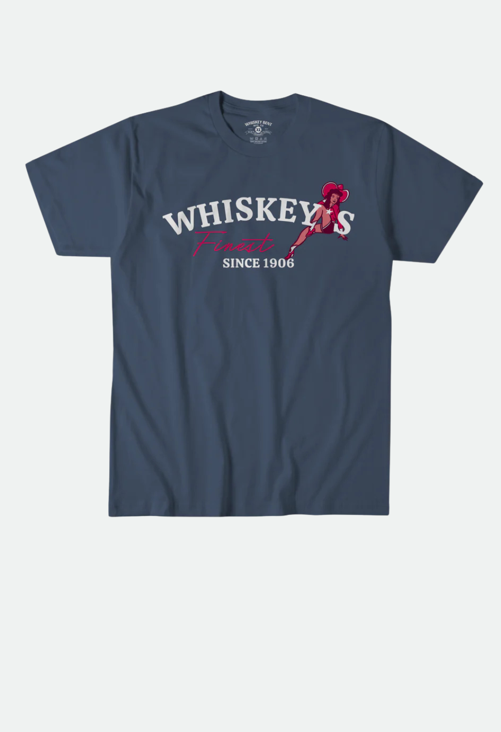 Whiskey Bent Hat Co. Finest Tee - Navy