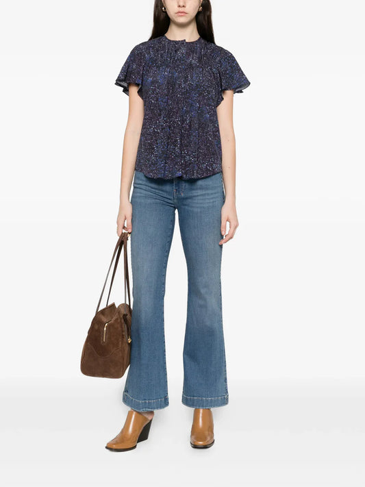 7 for All Mankind - Dojo Tailorless - Retro Fade - Mid Blue