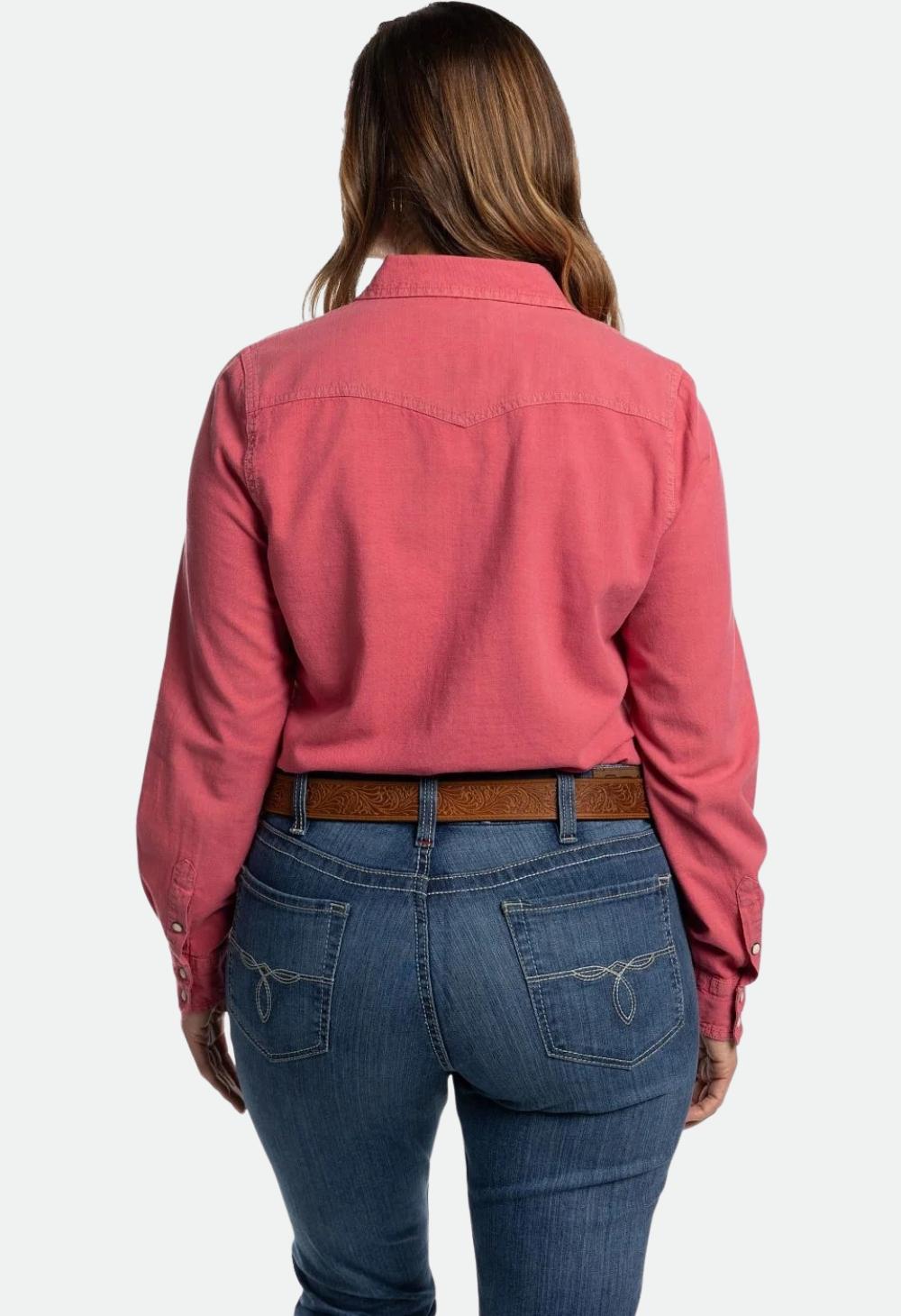 Justin Women's Snap Down Chambray