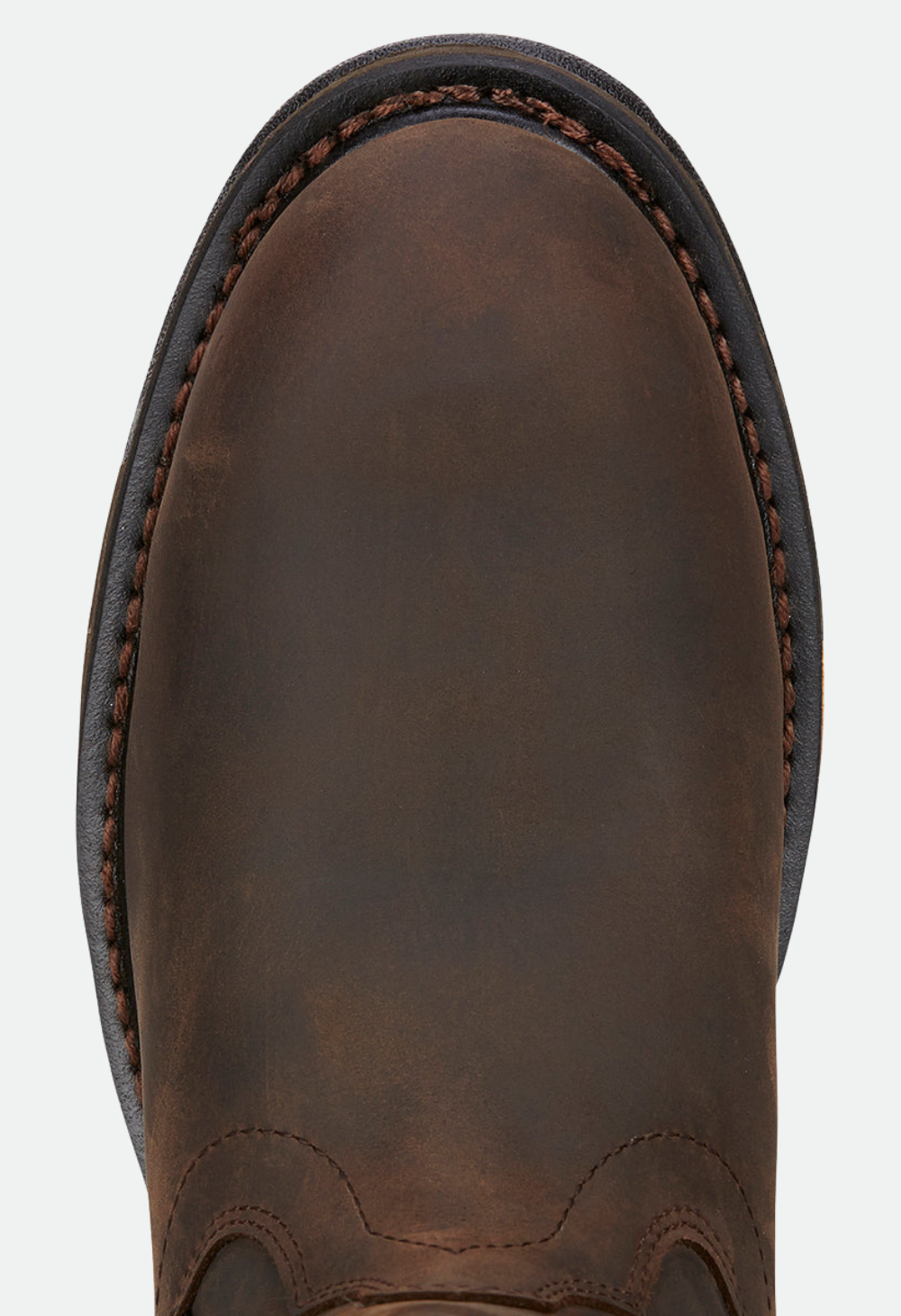 Ariat Men's Work Hog Pull On H2O Composite Toe - Oily Distressed Brown