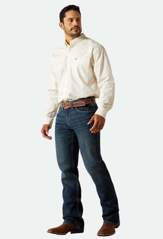 Ariat Men's M4 Relaxed Harvey Boot Cut Jean - Alan