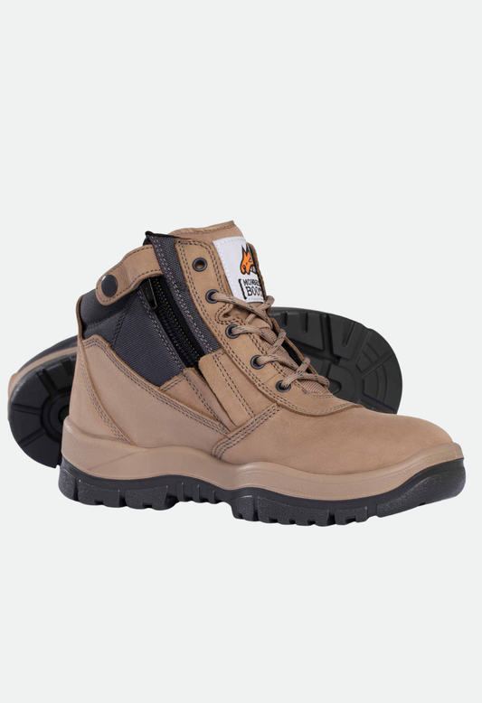 Mongrel Stone ZipSider Boot (Steel Toe)