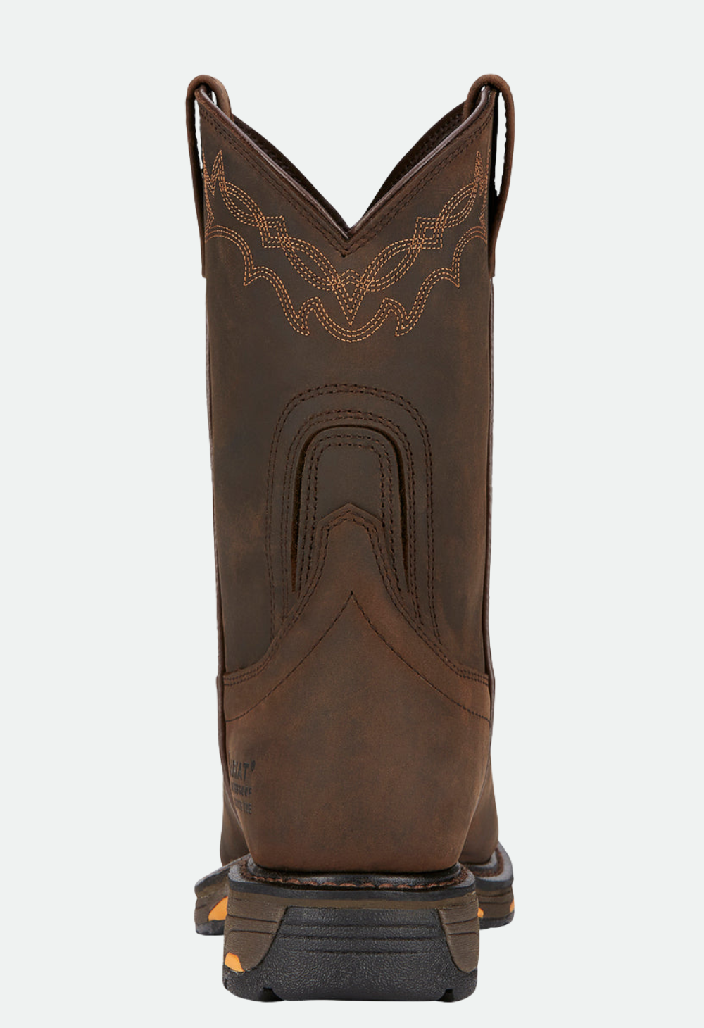 Ariat Men's Work Hog Pull On H2O Composite Toe - Oily Distressed Brown