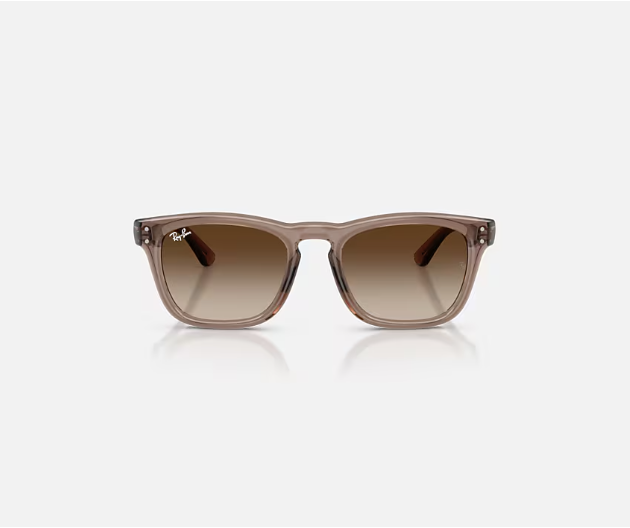 Ray-ban Transparent Light Brown / Light Brown Gradient Dark
