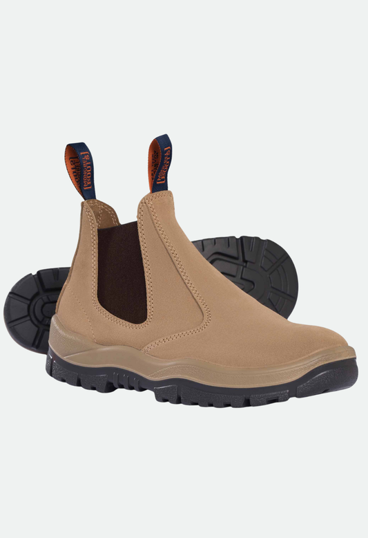 Mongrel Wheat Suede Elastic Sided Boot