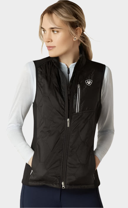 WOMENS ARIAT FUSION INSULATED VEST BLACK - (10049077)