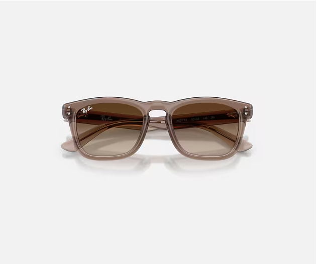 Ray-ban Transparent Light Brown / Light Brown Gradient Dark