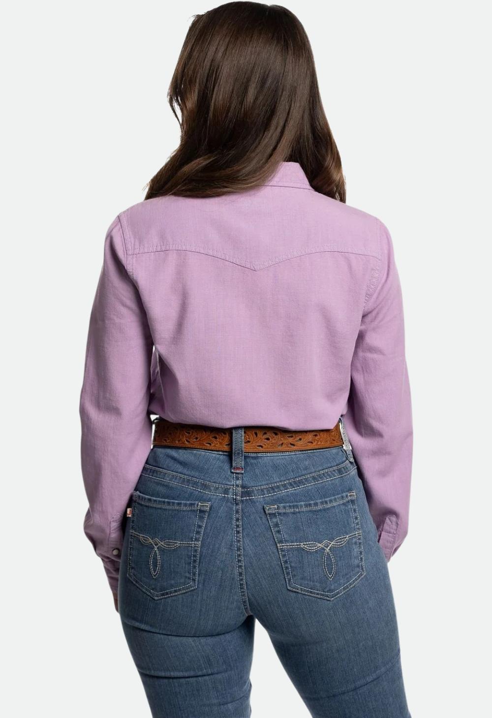 Justin Women's Snap Down Chambray