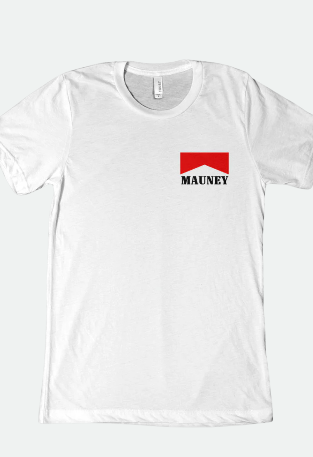 Mauney Logos Mauney Classic T – White – Lucknow Skin Shop and Boot Barn