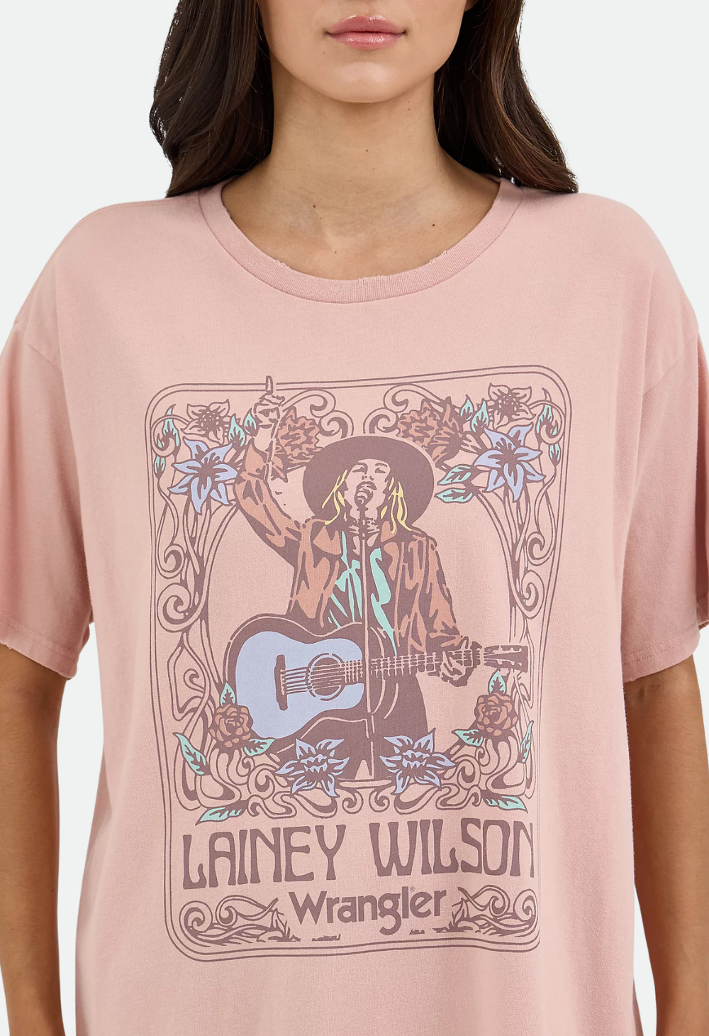 Women's Wrangler® Lainey Wilson Oversized Band Tee