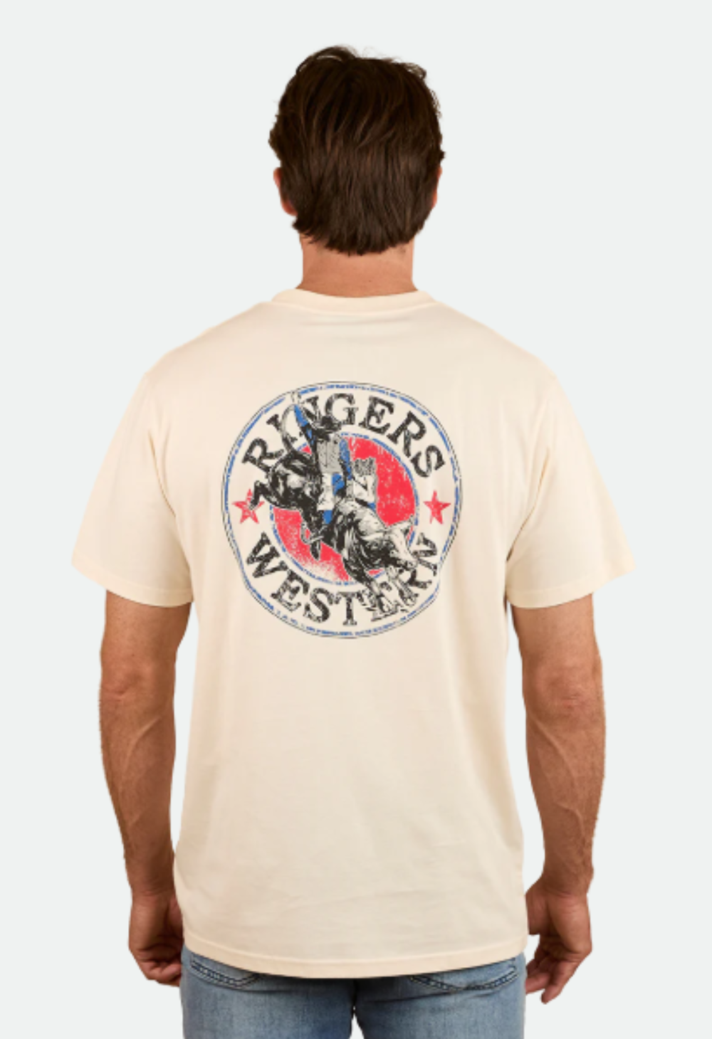Ringers Western Men's Bucking Bull Loose Fit T-Shirt